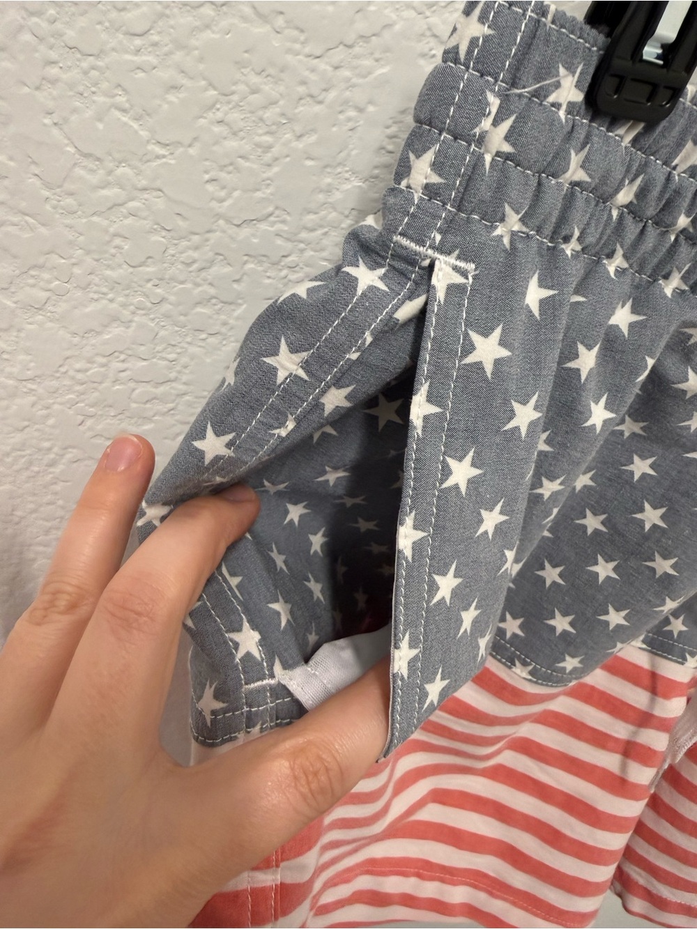 chubbies Red & Blue Stars Stripes Swim Trunks - Picture 3 of 8